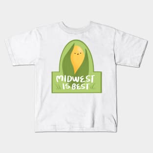 Midwest is Best Kids T-Shirt